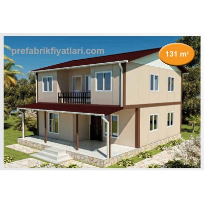 131 m² Prefabrik Ev Dublex 3+1 (BALKONLU)